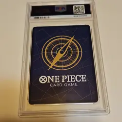 One Piece Shanks Secret Rare Foil Rush OP01-120 Romance Dawn PSA 10 2022 - Image 2