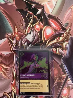 #38 Bruno Madrigal, Out of the Shadows - Rare COLD FOIL Lorcana Ursula's Return - Image 1