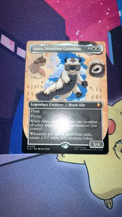 Appa, Steadfast Guardian (Borderless) Avatar: The Last Airbender Regular NM - Image 1