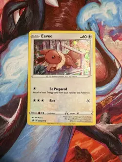 Eevee SWSH175 SWSH: Sword & Shield Promo Card Holo NM - Image 1