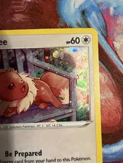 Eevee SWSH175 SWSH: Sword & Shield Promo Card Holo NM - Image 3