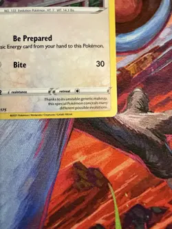 Eevee SWSH175 SWSH: Sword & Shield Promo Card Holo NM - Image 4