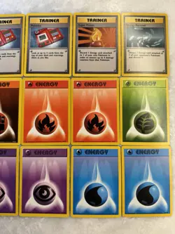 Pokemon TCG Base Set Trainer & Energy (3 Shadowless) Lot 21 Cards - NrMt - Mint - Image 4