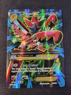Pokemon M Scizor EX Full Art Ultra Rare Breakpoint Holo Card 120/122 - Image 1