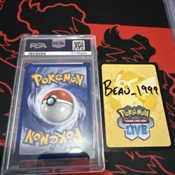 Pokemon TCG Dratini Card 53/82 1st Edition Team Rocket PSA8 - Image 3