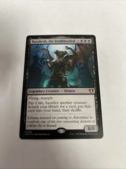 Razaketh The Foulblooded Nonfoil Card #0181 MTG LP - Image 1