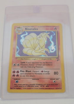 Pokemon Card #13 Ninetails Holo 2nd Edition - Image 1