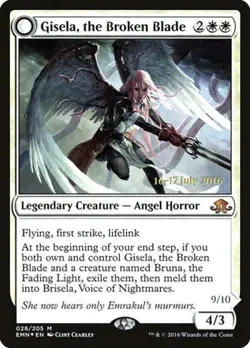 Gisela, the Broken Blade -Foil Light Play MTG Promos: Prerelease Cards - Image 1