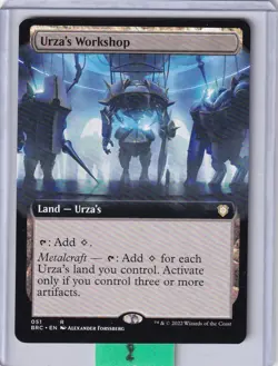 Urza's Workshop (Extended Art) * The Brother's War Commander MTG Magic the - Image 3