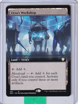 Urza's Workshop (Extended Art) * The Brother's War Commander MTG Magic the - Image 5