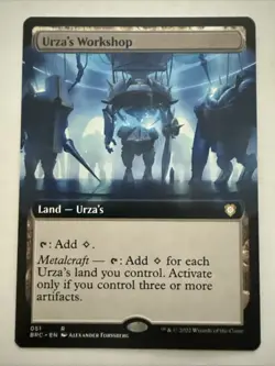 Urza's Workshop (Extended Art) Commander: the Brothers' War Regular - Image 1