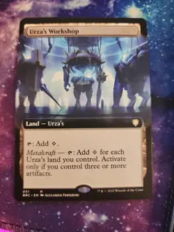 Urza's Workshop - [Extended Art] The Brothers' War Commander (BRC) - Image 1
