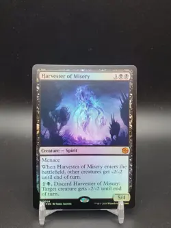 Harvester of Misery FOIL Big Score Outlaws of Thunder Junction NM MTG - Image 1