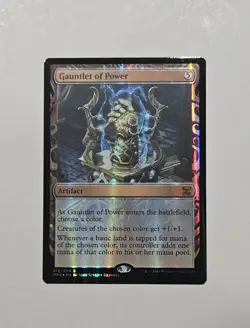 MTG Gauntlet of Power - Foil, English Kaladesh Inventions #D66 - Image 1