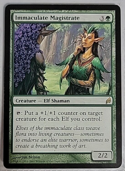 MTG Immaculate Magistrate Lorwyn 219/301 Regular Rare - Image 1