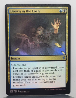 Foil - Drown in the Loch - Throne of Eldraine - ELD - 188/269 - MTG - Image 1