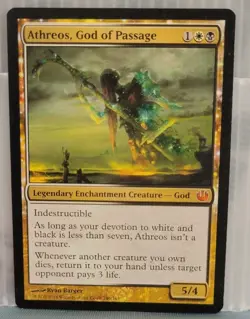 Mtg ATHREOS, GOD OF PASSAGE LP Journey Into Nyx 146/165 -Argo- - Image 1
