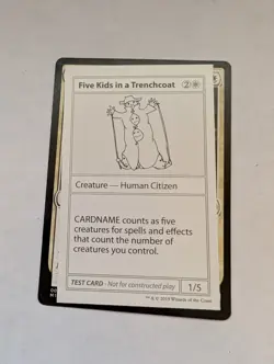 Five Kids in a Trenchcoat Mystery Booster: Convention Edition Exclusives MTG - Image 1