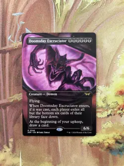 MTG Duskmourn House of Horror - Doomsday Excruciator Borderless NM - Image 1