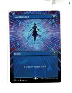 MTG SkeenAB Counterspell BORDERLESS FOIL from MH2. NM. - Image 1