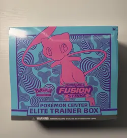 Pokemon TCG Pokemon Center Fusion Strike Elite Trainer Box ETB Sealed - Image 1
