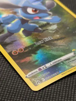 Riolu GG26/GG70 Crown Zenith Galarian Gallery Full Art Holo Rare Pokemon TCG - Image 2