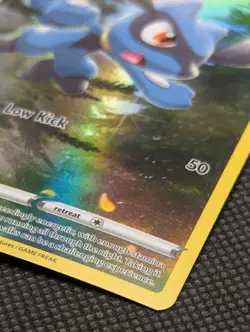 Riolu GG26/GG70 Crown Zenith Galarian Gallery Full Art Holo Rare Pokemon TCG - Image 3
