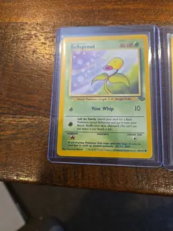 Pokemon TCG LOT of 3 Bellsprout 49/64 Weepinbell 64/130 Victreebel 30/64 WOTC MP - Image 2