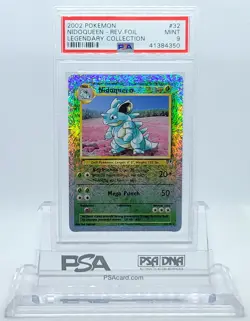 2002 POKEMON LEGENDARY COLLECTION NIDOQUEEN 32 REVERSE HOLO PSA 9 MINT #41384350 - Image 2