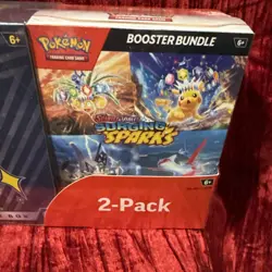 Pokemon Surging Sparks ETB Elite Trainer Box 2-Pack Booster Bundle Sealed - Image 3