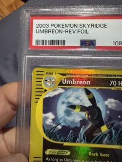 UMBREON REVERSE FOIL PSA 7 2003 POKEMON SKYRIDGE 32/144 - Image 2