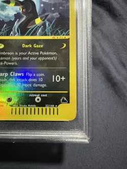 UMBREON REVERSE FOIL PSA 7 2003 POKEMON SKYRIDGE 32/144 - Image 4