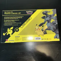 Pokemon TCG Pikachu and Zekrom GX Tag Team Premium Collection Box - Sealed 820650809910 - Image 2