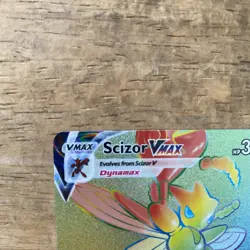 Pokemon TCG Scizor VMAX Secret Rare Full Art Holo 193/189 Darkness Ablaze chase - Image 2