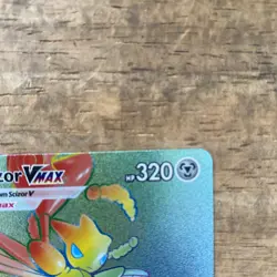 Pokemon TCG Scizor VMAX Secret Rare Full Art Holo 193/189 Darkness Ablaze chase - Image 3