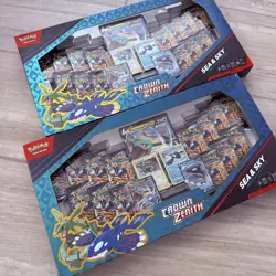 2x Pokemon TCG: Crown Zenith Sea and Sky Premium Collection Box - Factory Sealed - Image 1