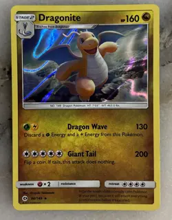 Dragonite 96/149 - Sun and Moon - LP Cosmos Holo - Pokemon TCG - Image 1