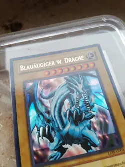 Blue Eyes White Dragon Lob 1st Edition Foil Shift Misprint German Yu-Gi-Oh! - Image 5