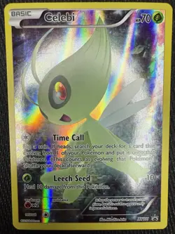 Celebi XY111 Black Star Promo Generations Alt Art Mythical Collection Pokemon - Image 1