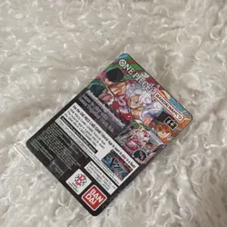 Bandai Namco One Piece CCG Monkey D. Luffy Leader US Voyage Promo Holo Card - Image 2