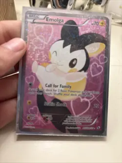 Pokemon TCG Emolga RC23/RC25 Legendary Treasures Radiant Collection Holo Card - Image 1
