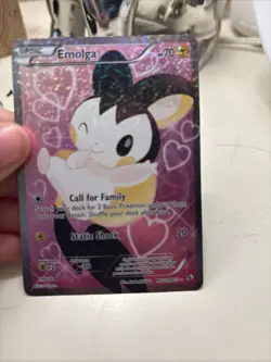 Pokemon TCG Emolga RC23/RC25 Legendary Treasures Radiant Collection Holo Card - Image 2