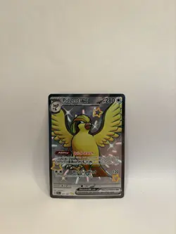 Pokemon TCG Paldean Fates Pidgeot EX Full Art Shiny Card NM/Mint+ 221/091 - Image 1