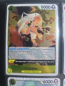 One Piece TCG Jewelry Bonney P-085 Japanese Pirate Foil P-085 Premium Booster +3 - Image 3