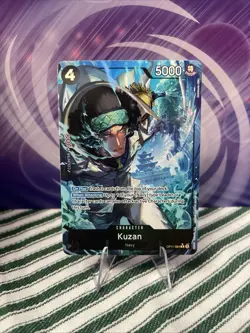 One piece Kuzan Alt Art OP11-084 A Fist of Divine Speed English. - Image 1