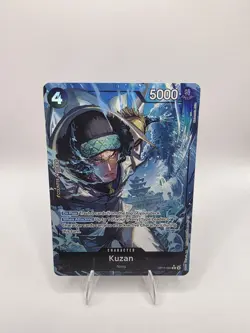 One piece Kuzan Alt Art OP11-084 A Fist of Divine Speed English. - Image 1