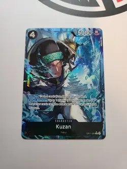 🏴‍☠ One Piece Is Real Kuzan OP11-084 Alt Art A Fist Of Divine Speed 🏴‍☠ - Image 1