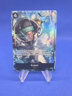 One Piece A Fist of Divine Speed Kuzan OP11-084 Parallel Alternate Alt Art NM - Image 1