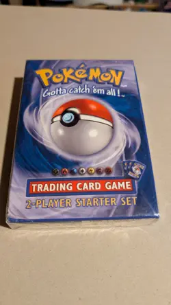 Vintage Pokemon - 2-Player Card Game - Starter Set - Factory Sealed - Image 2