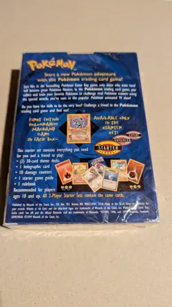 Vintage Pokemon - 2-Player Card Game - Starter Set - Factory Sealed - Image 4